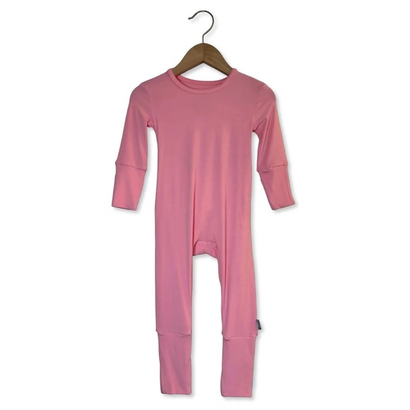 THE SIMPLE SEED PRETTY IN PINK DAY TO NIGHT ROMPER Sz 12-18M - Picture 1 of 8